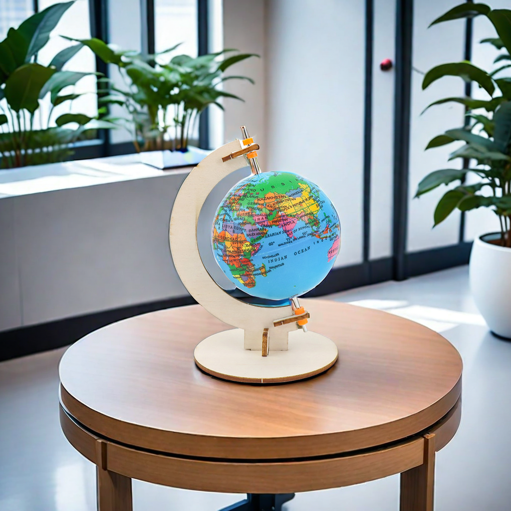 DIY science and technology small globe model material package Steam science and education toys wholesale science experiment tools creative globe experiment set