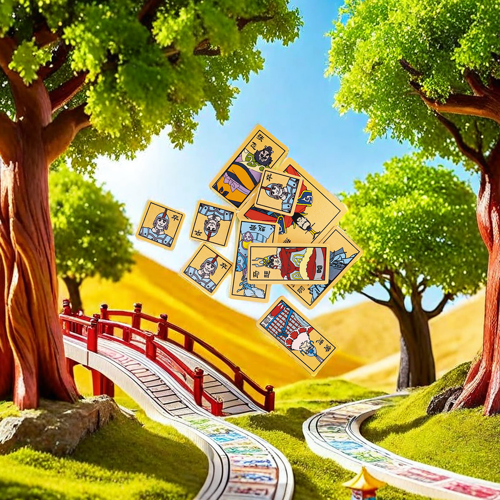 Genuine wooden Three Kingdoms Huarongdao children's educational toys, digital sliding jigsaw puzzles, factory direct shipment and wholesale, other types of educational games details Picture