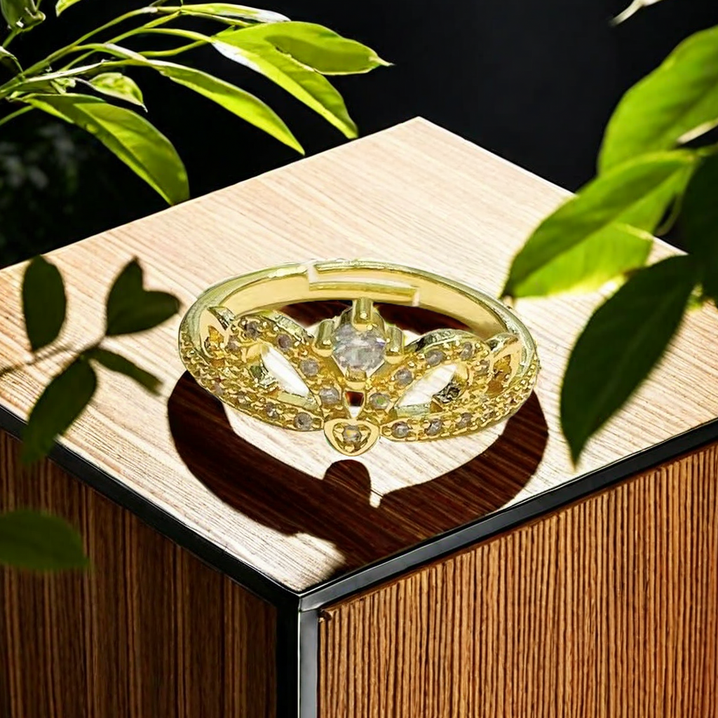 Ring Microset Delicate Metal Tray Design Sweet Love Symbol Ring Metal Tray Item Picture