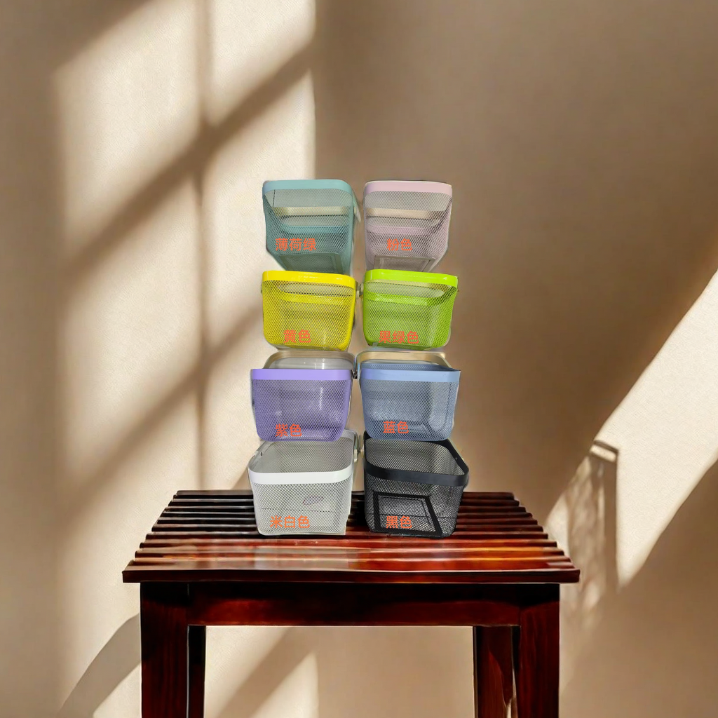 厨房置物架超市购物篮多功能铝槽挂钩撑开式晾衣架 置物架家用收纳整理架