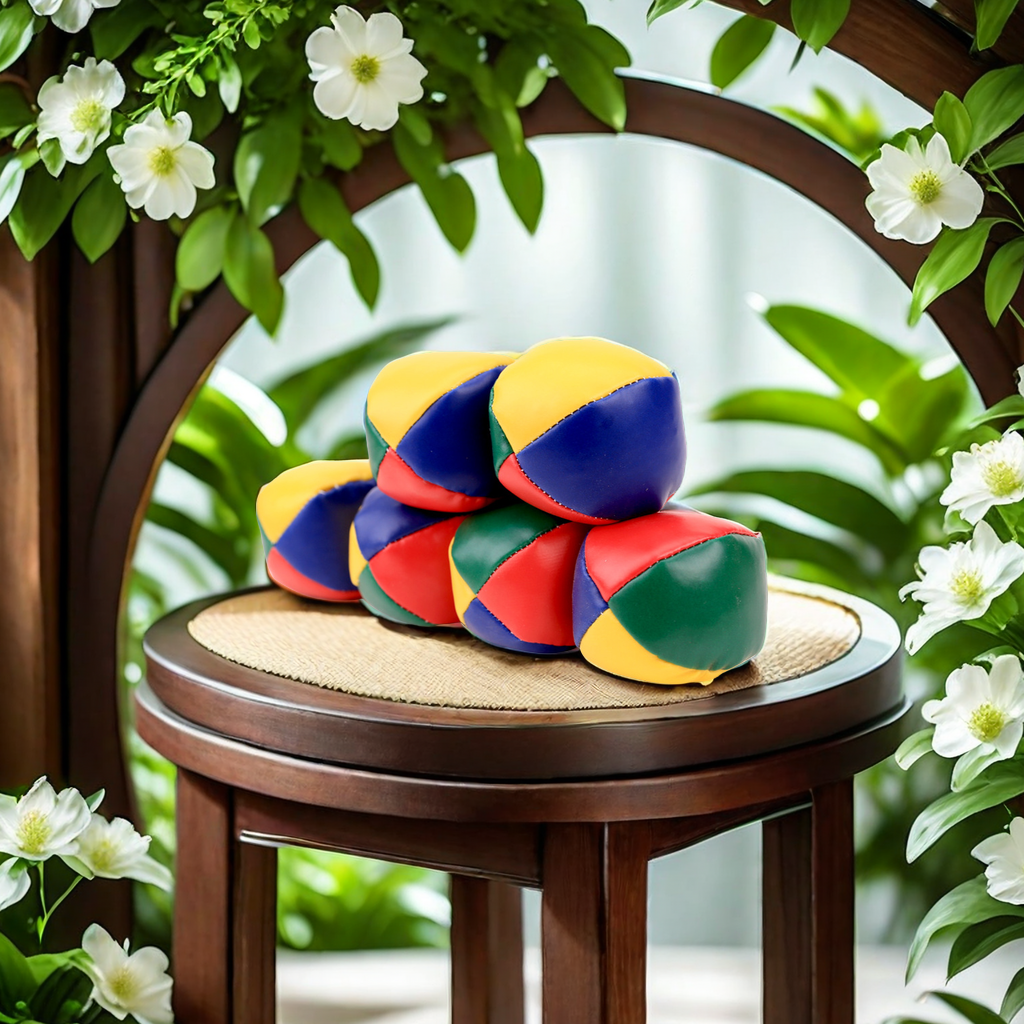 Factory direct supply of PU leather small sandbag balls, specially designed for games, lightweight and durable, balloon-shaped small sandbags, safe and environmentally friendly, children's game sandbag balls Application Scenario