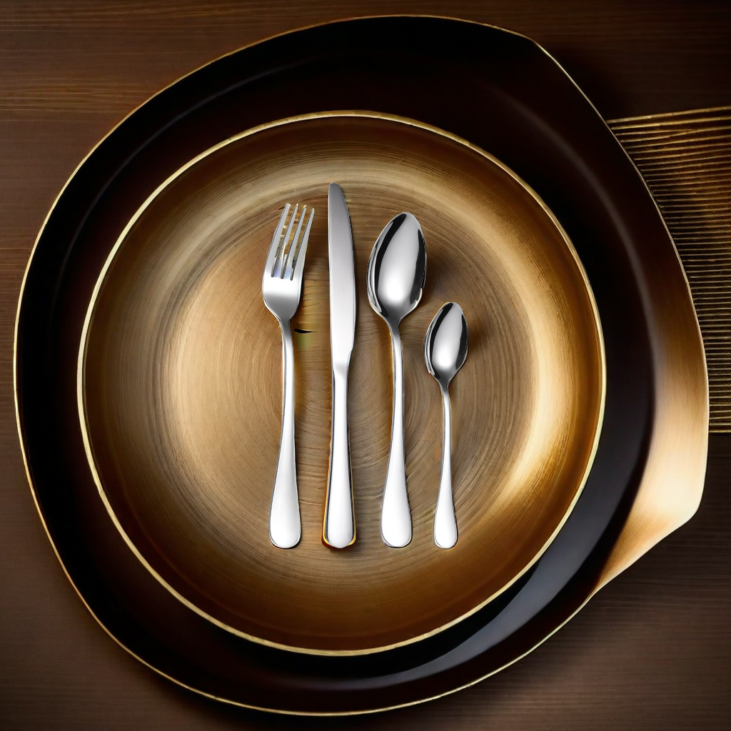 不锈钢刀叉勺/不锈钢叉子加厚/不锈钢加厚叉子/加厚不锈钢叉子/不锈钢甜品勺白底实物图