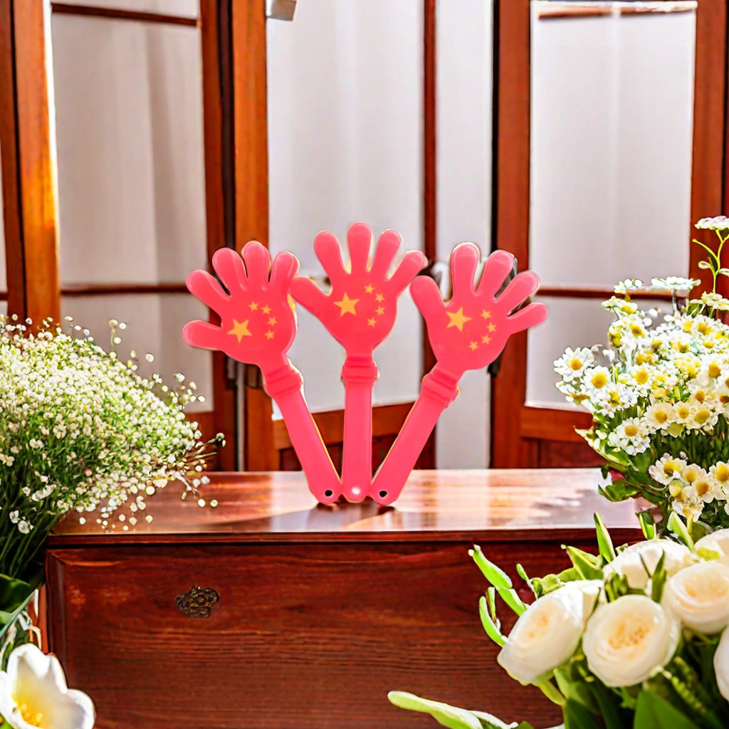 拍手器小手拍玩具巴掌拍拍手塑料手掌发光拍手拍掌鼓掌拍产品图