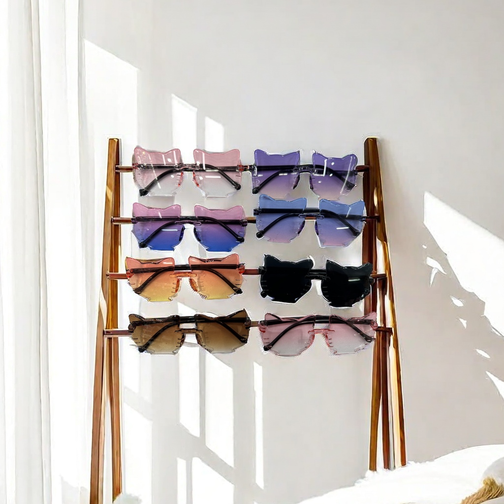 时尚潮流防蓝光眼镜 男女款护眼防辐射电脑阅读眼镜 轻盈舒适无框设计产品图