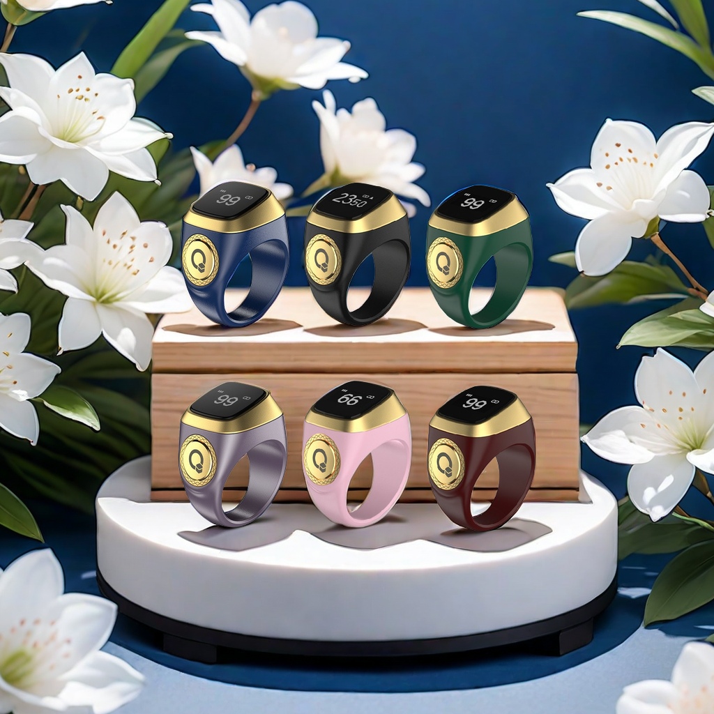 iqibla zikr ring tasbeeh Bluetooth Ring Counter Smart Ring Factory Direct Sales Portable other categories Prayer supplies