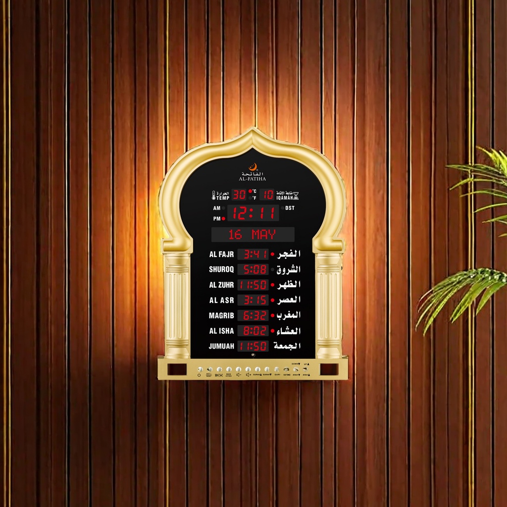 anzn clock 5115pro LED electronic digital tube display high-definition remote control operation electronic wall clock modern and simple design applicable to other categories