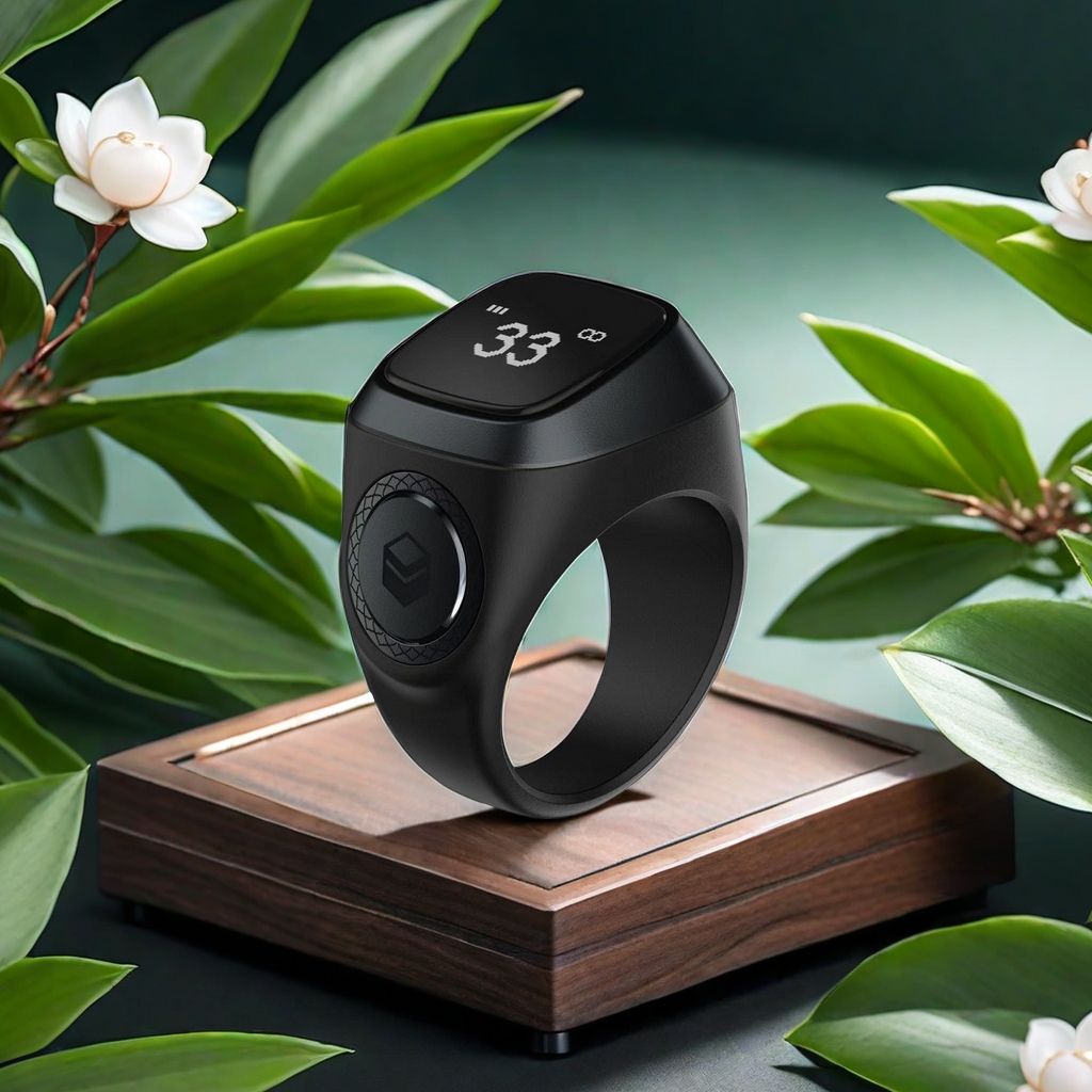 iqibla zikr ring tasbeeh Bluetooth Ring Counter Smart Ring Factory Direct Sales Portable other categories Prayer supplies Item Picture