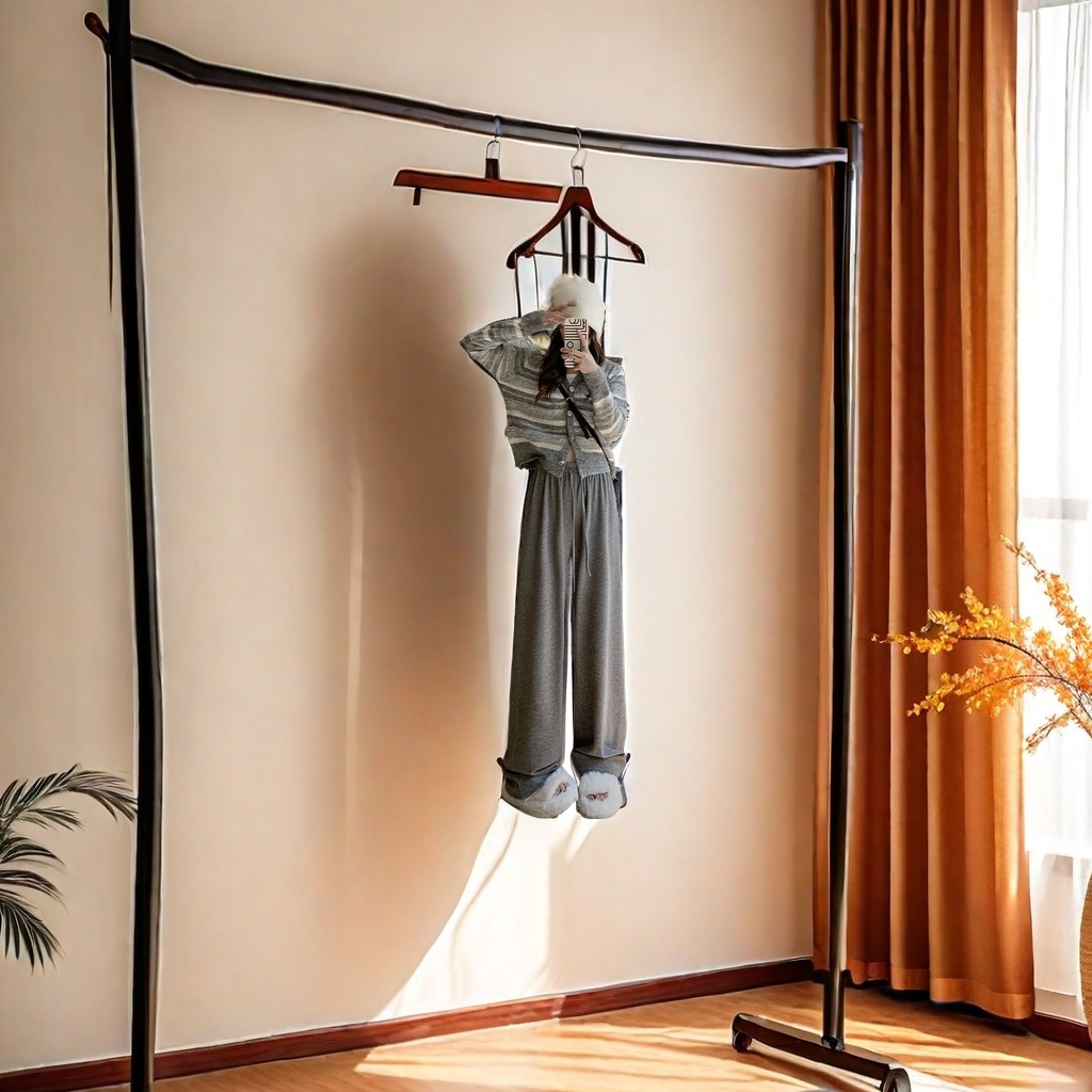 The new autumn style of glutinous rice pants features a slimming drape, straight-leg wide-leg pants, casual slimming long pants, loose walking pants for outerwear, high-waisted casual pants, and a simple, elegant and trendy look Application Scenario