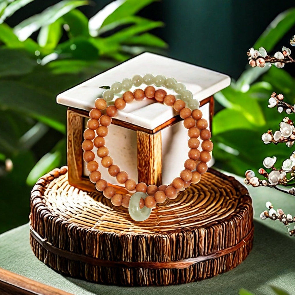 手串/文玩/水晶手串/琉璃手串/十二星座手串白底实物图