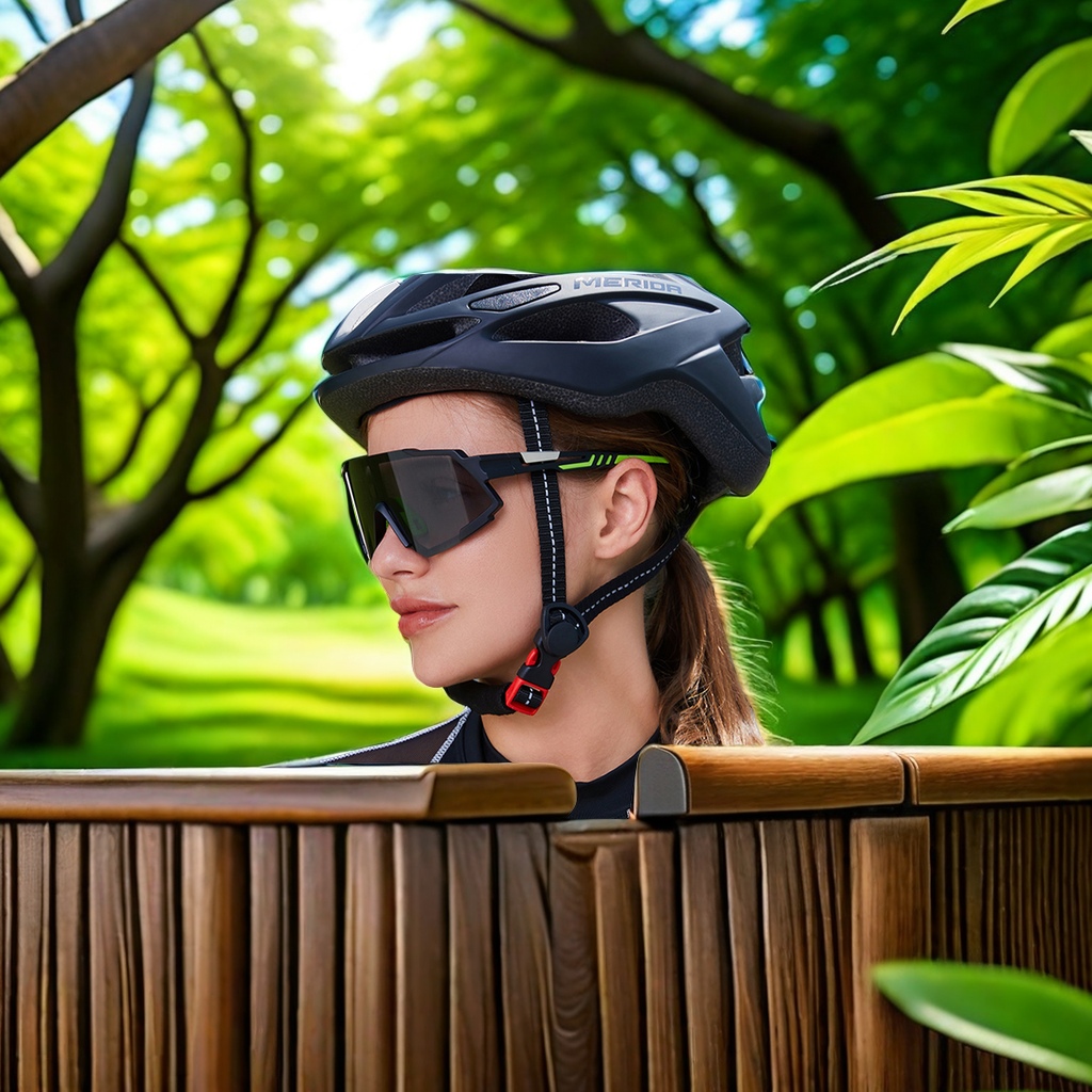 亚马逊炫彩反光时尚骑行眼镜 女士大框户外运动墨镜 防风沙遮阳眼镜 其他分类新款上市