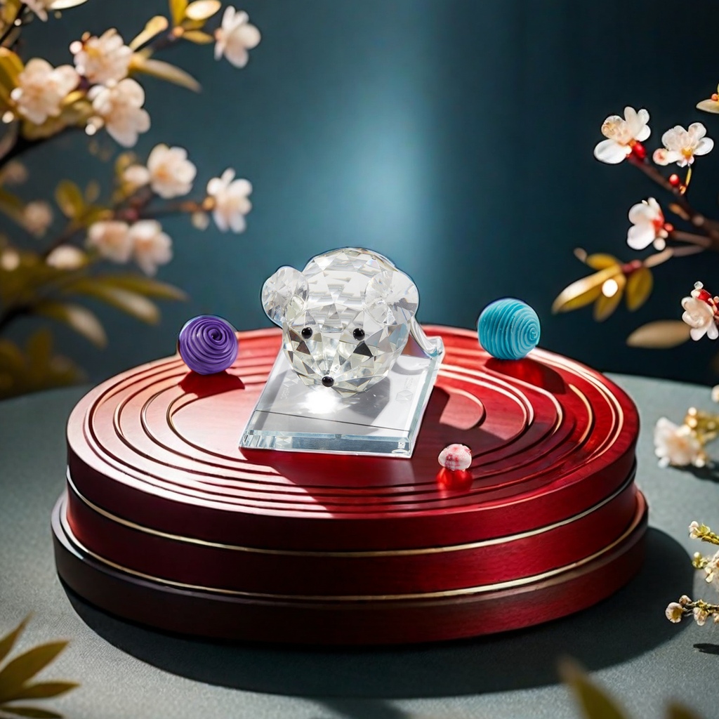 水晶工艺品实物图