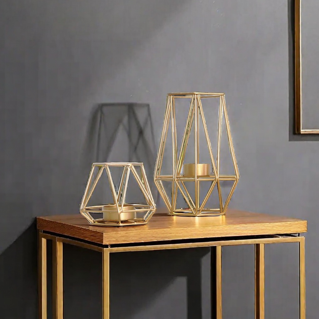 烛台、蜡烛器皿实物图