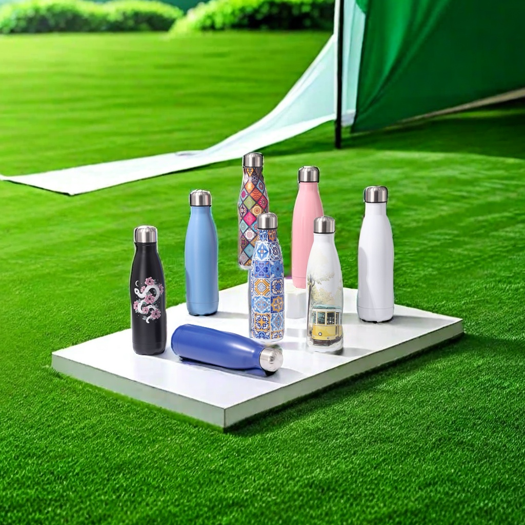 304不锈钢大容量保温杯 高颜值户外运动水壶 热升华双层真空可乐瓶 大气实用其他分类水杯