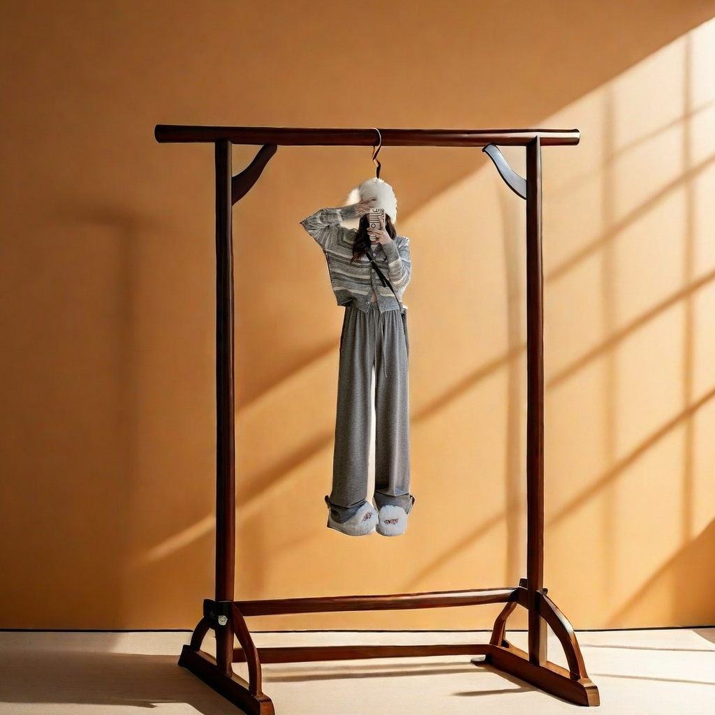 休闲裤实物图