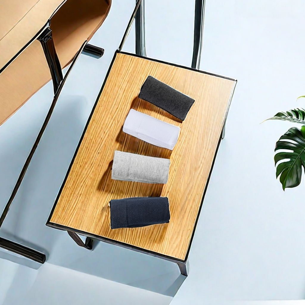 全棉男士中筒商务袜 春秋吸汗透气黑色春夏超长袜薄款 抗菌全棉纯棉商务袜子保持干爽舒适详情图2