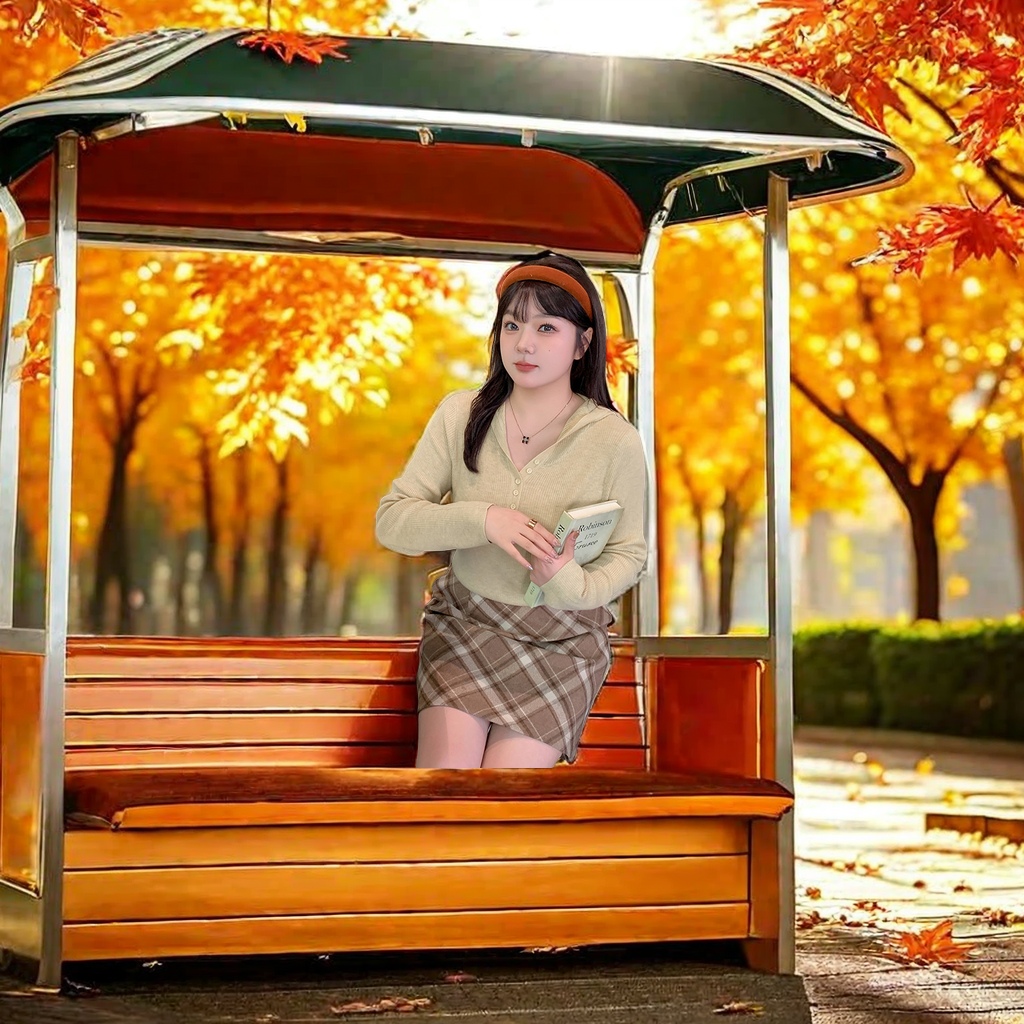 大码针织衫实物图