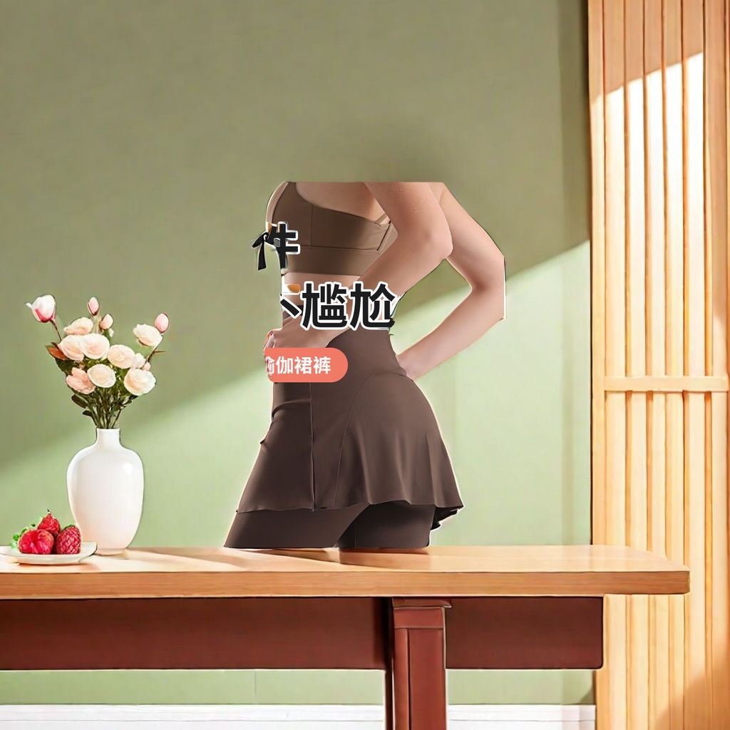 瑜伽服实物图