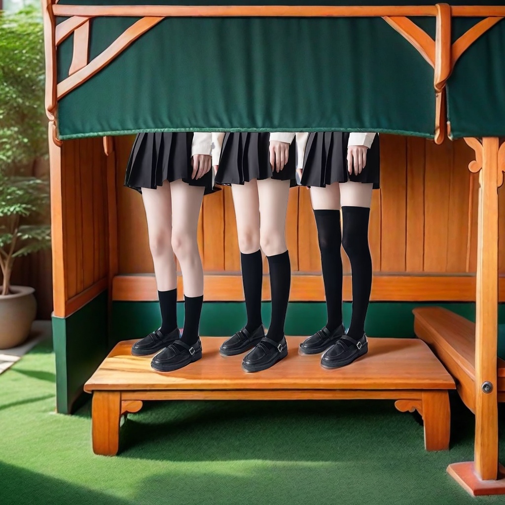 连裤袜、打底袜、踩脚袜实物图