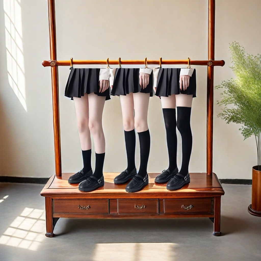 连裤袜、打底袜、踩脚袜实物图