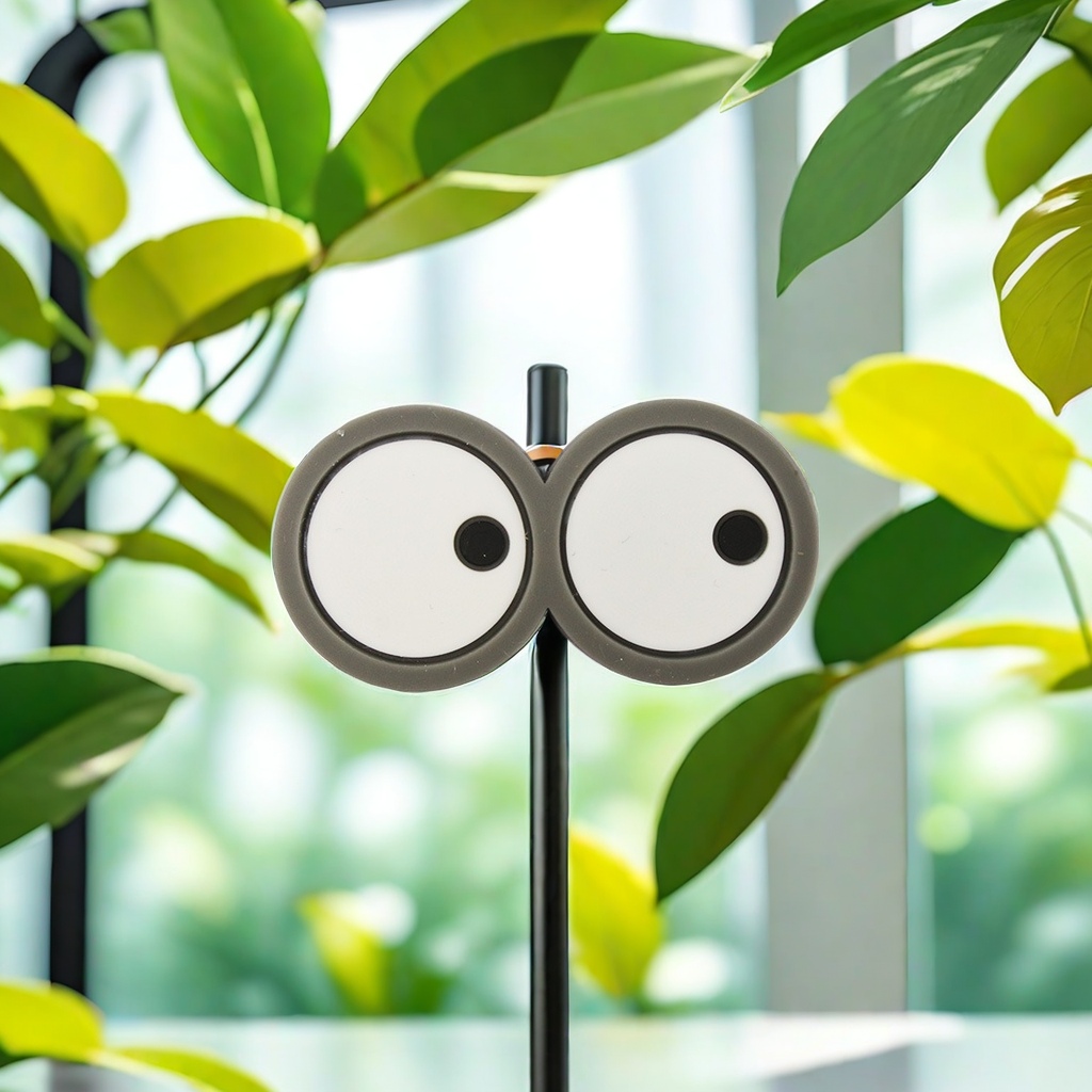 Cartoon soft glue eye patch DIY accessories Small eye decoration accessories Crocs buckle Water cup patch drain basket supplies Multi-functional creative small things Application Scenario