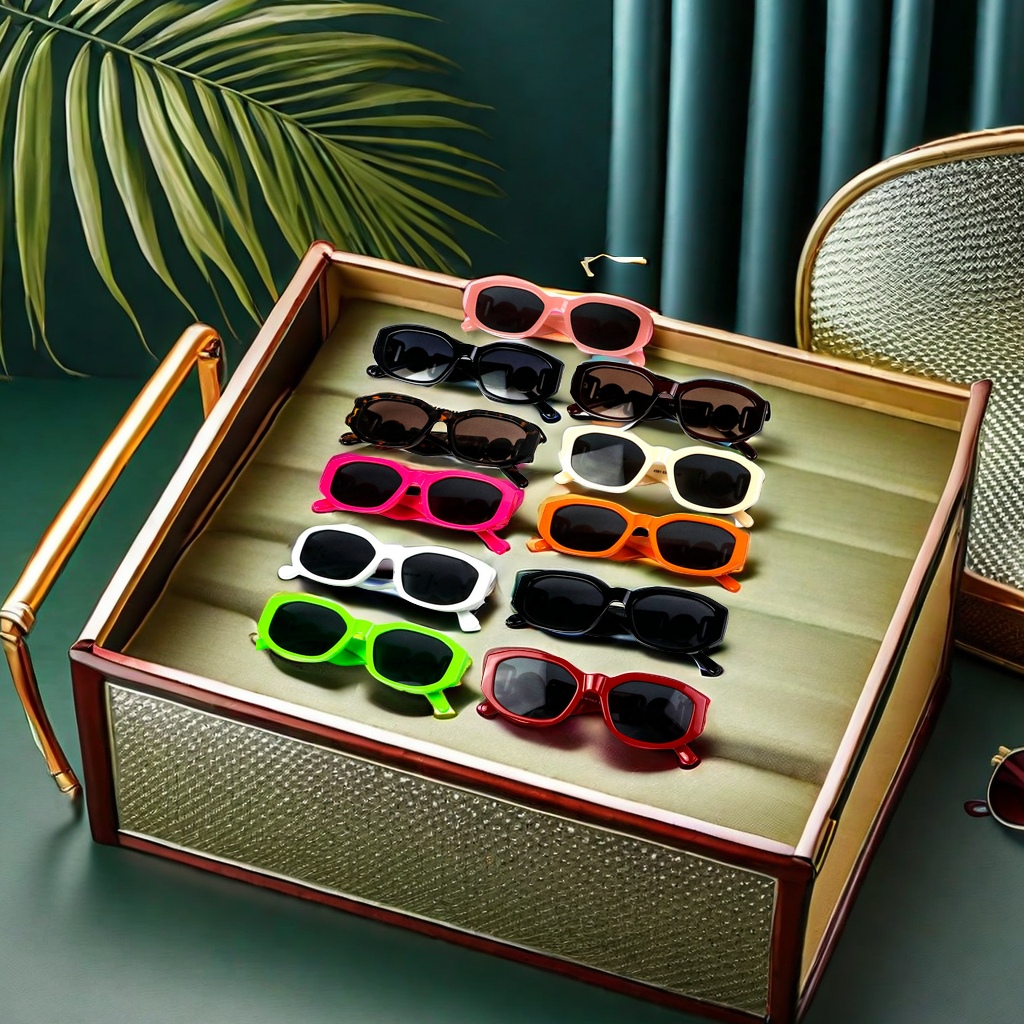 New cross-border European and American retro sunglasses for both men and women, diamond-shaped metal large logo head, personalized 4361 styles of sunglasses wholesale, UV protection, fashionable trend details Picture