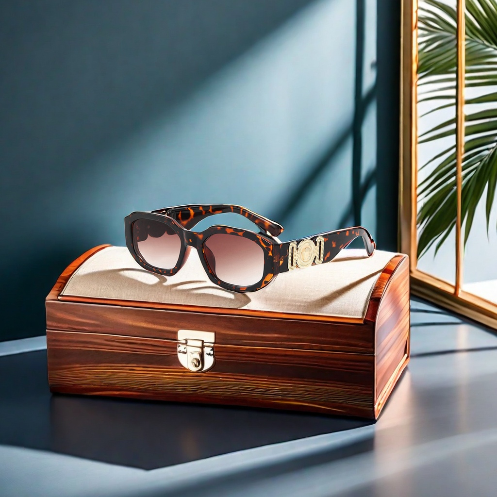 New cross-border European and American retro sunglasses for both men and women, diamond-shaped metal large logo head, personalized 4361 styles of sunglasses wholesale, UV protection, fashionable trend Application Scenario