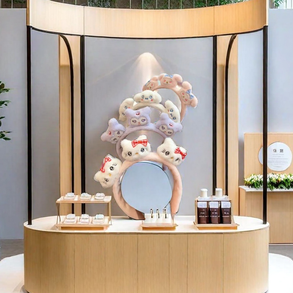 发箍/搞怪发箍/发光鹿角发箍/发圈/折叠发箍细节图