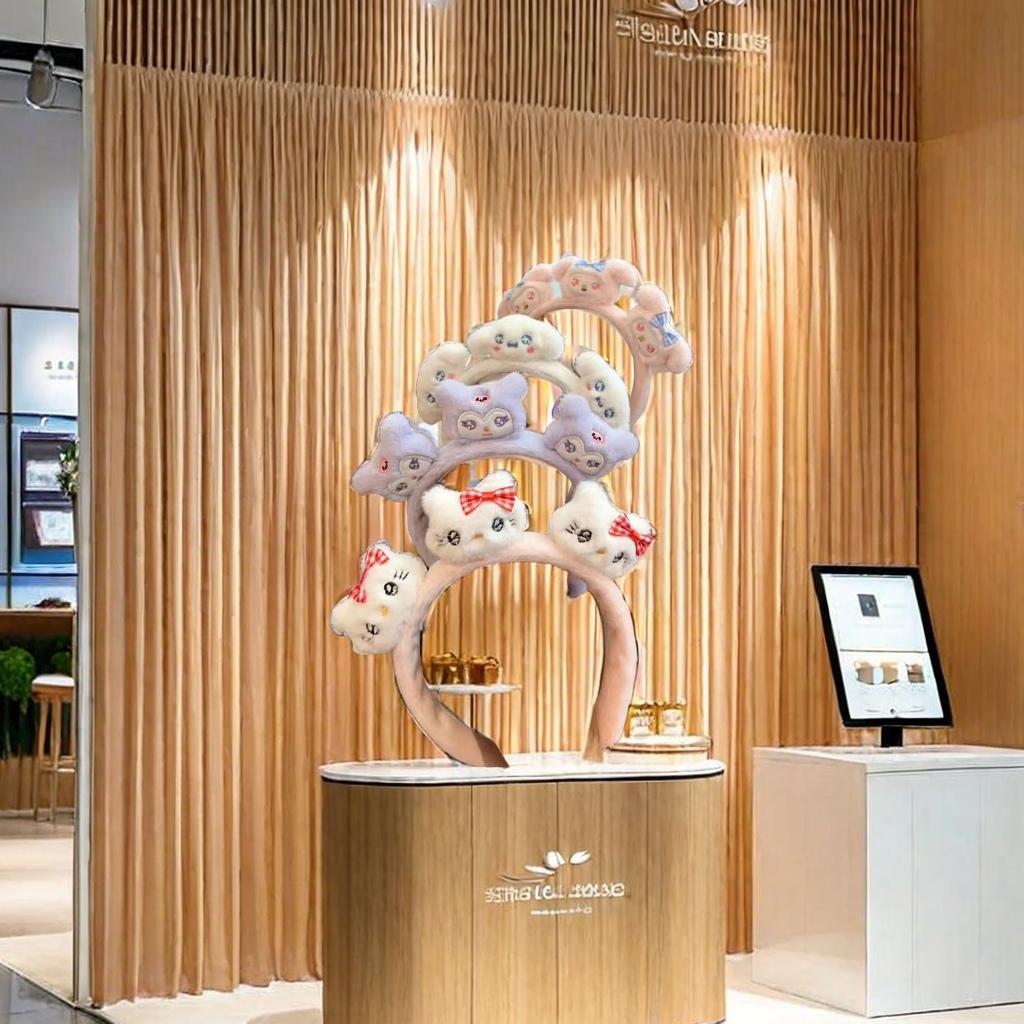 发箍/搞怪发箍/发光鹿角发箍/发圈/折叠发箍产品图