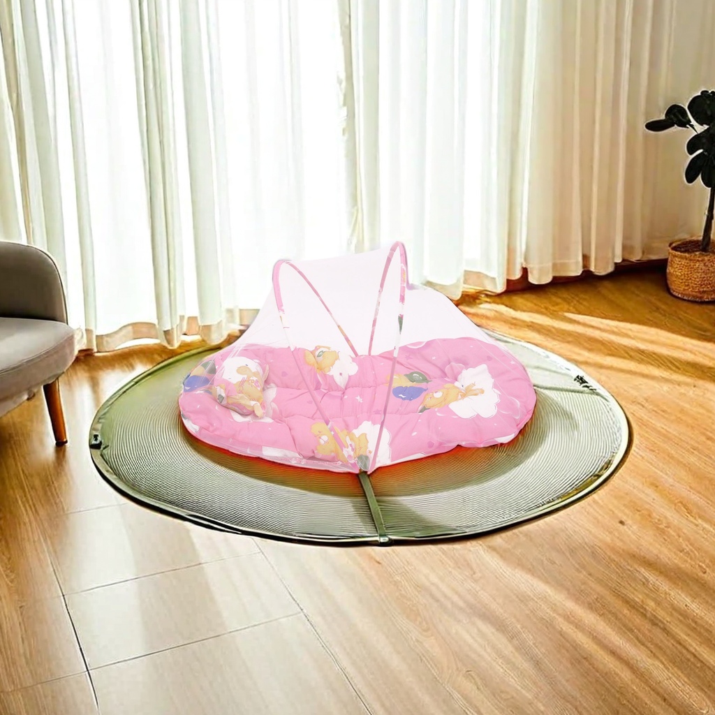 婴童蚊帐实物图