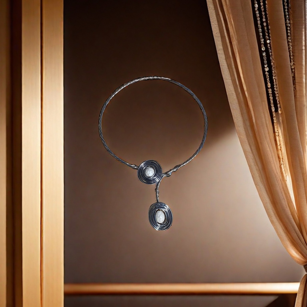 "Natural Pearl Necklace Accessory set, turquoise loose bead earrings, high-end women's jewelry, Exquisite gift box packaging "140215675 Specification image