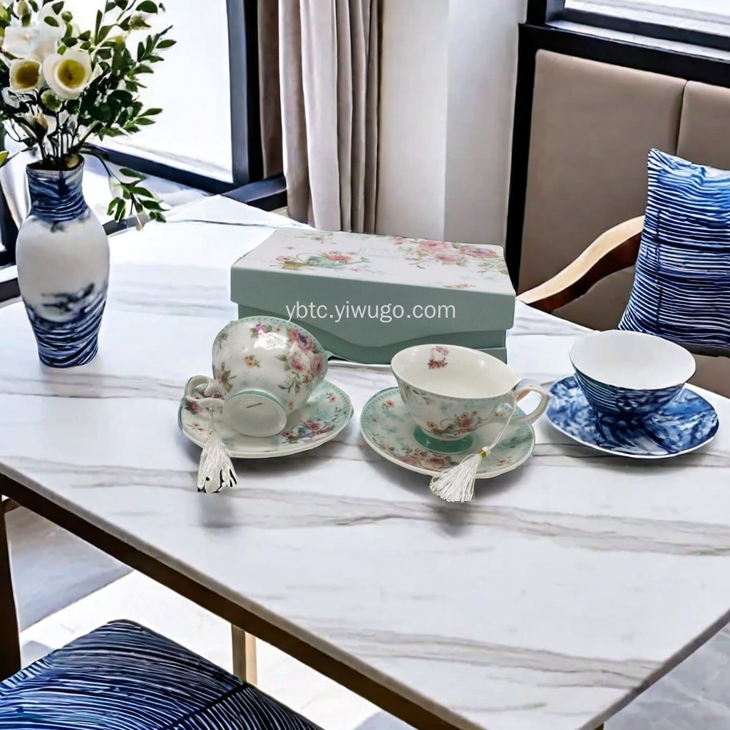 "Student ceramic cup, cute design, Mug set, Souvenir, Tea cup, multi-functional practical items details Picture