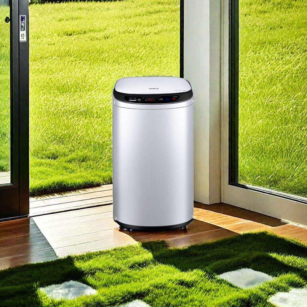 The fully automatic washing machine is compact and exquisite in design, convenient and fast, energy-saving and power-saving. It is a must-have laundry tool for home use. New product, new product Application Scenario