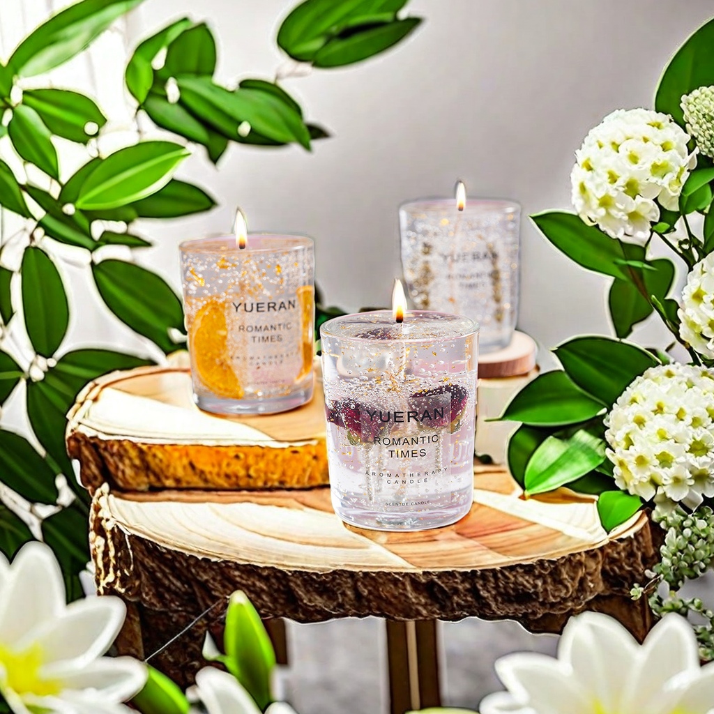 真花果冻香薰细节图