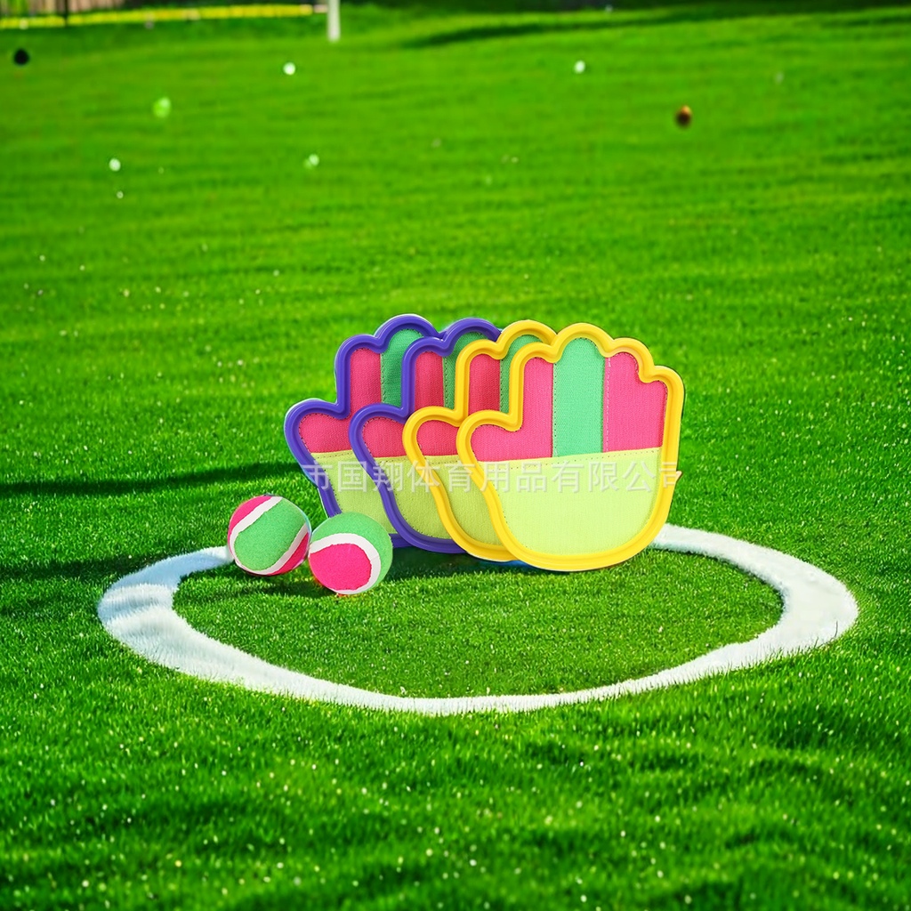 Outdoor children's suction cup ball throwing and catching game, kindergarten throwing ball, palm sticking target plate matching, parent-child interactive fun, children's toys, other categories selected