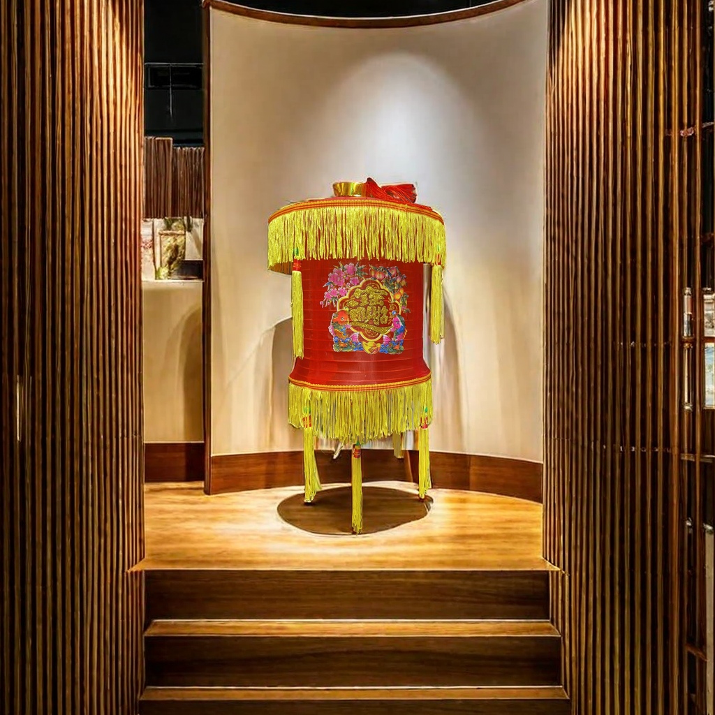 灯笼/中秋元宵手提灯笼/醒狮灯笼手工/儿童灯笼/鸿鑫旺宫灯细节图