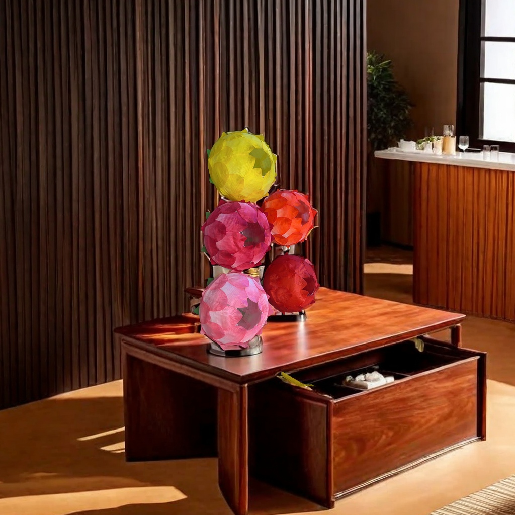 The master of New Year gift floral art has meticulously designed artificial flower rattan strips for wedding background wall decoration, creating a festive atmosphere and arranging artworks detail image 3