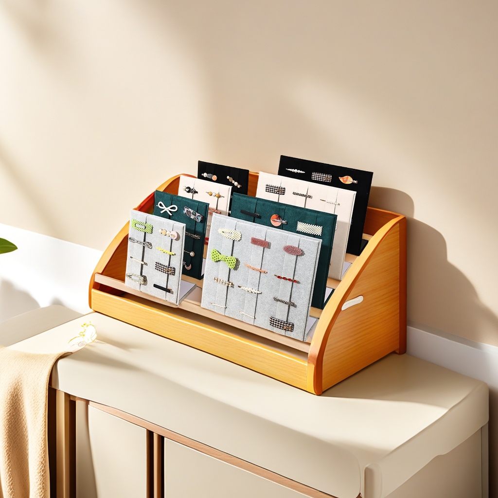 现货儿童发夹收纳架 发卡头箍首饰架 展示板整理神器 陈列架 发卡整理 便捷收纳 其他分类