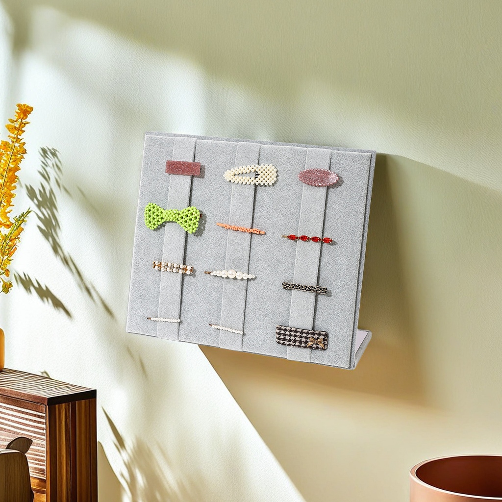 现货儿童发夹白底实物图