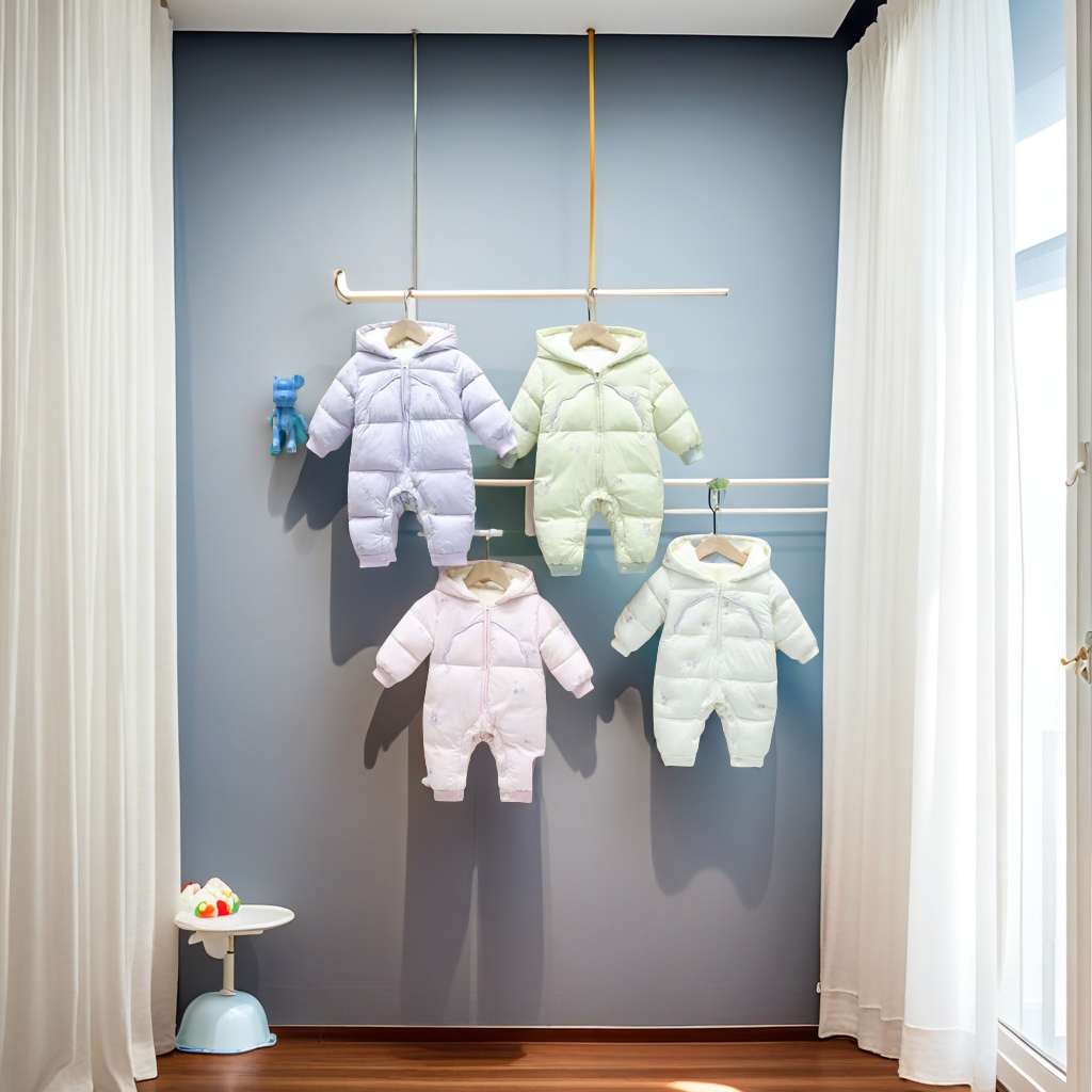 童棉袄/棉服实物图