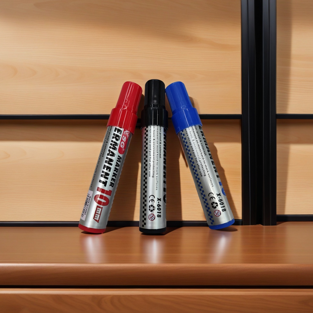 X-6018 Large Capacity 10Mm Thick Tip Marker Pop Mack Pen Oil-Based Logistics Marker Courier Box First Pen High Appearance Level Durable Marker Application Scenario