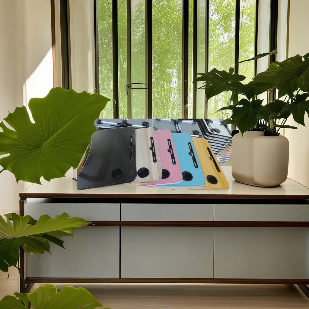 Solid wood office chairs, bedside tables, small bed tables, multi-functional and convenient tables, sturdy and durable, essential household items details Picture