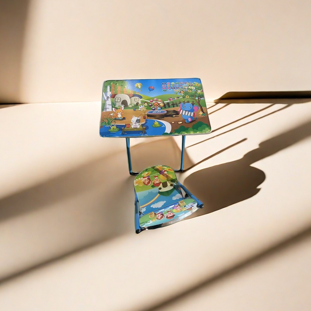 Children's study desks and chairs details Picture