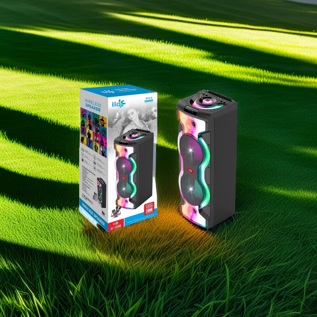 双12寸木制塑胶机箱 80W低音蓝牙无线音响 K歌舞台户外草坪派对音箱 畅销热门