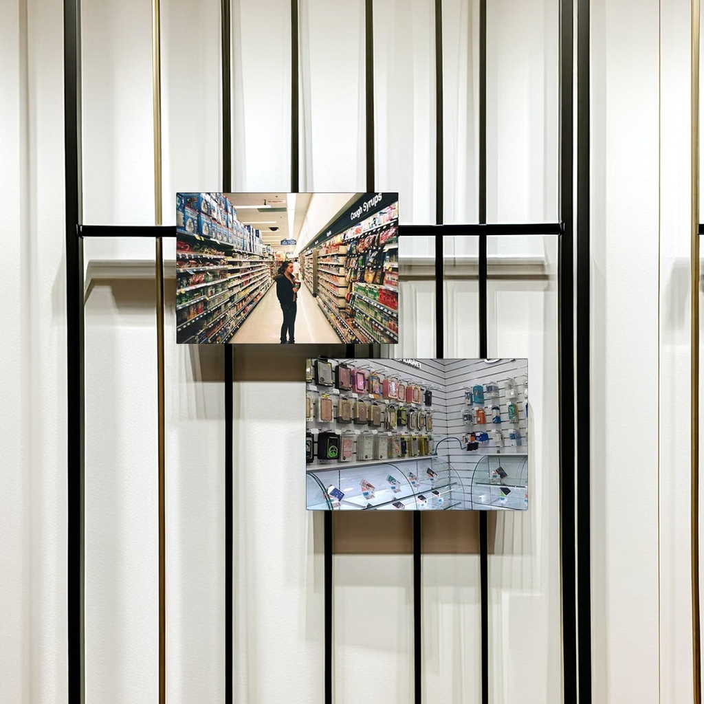 Seven-bead mesh hooks for supermarkets, small stores, snacks, single-line accessories, convenience stores, single-line coat hooks, and sticky hooks are practical and durable details Picture