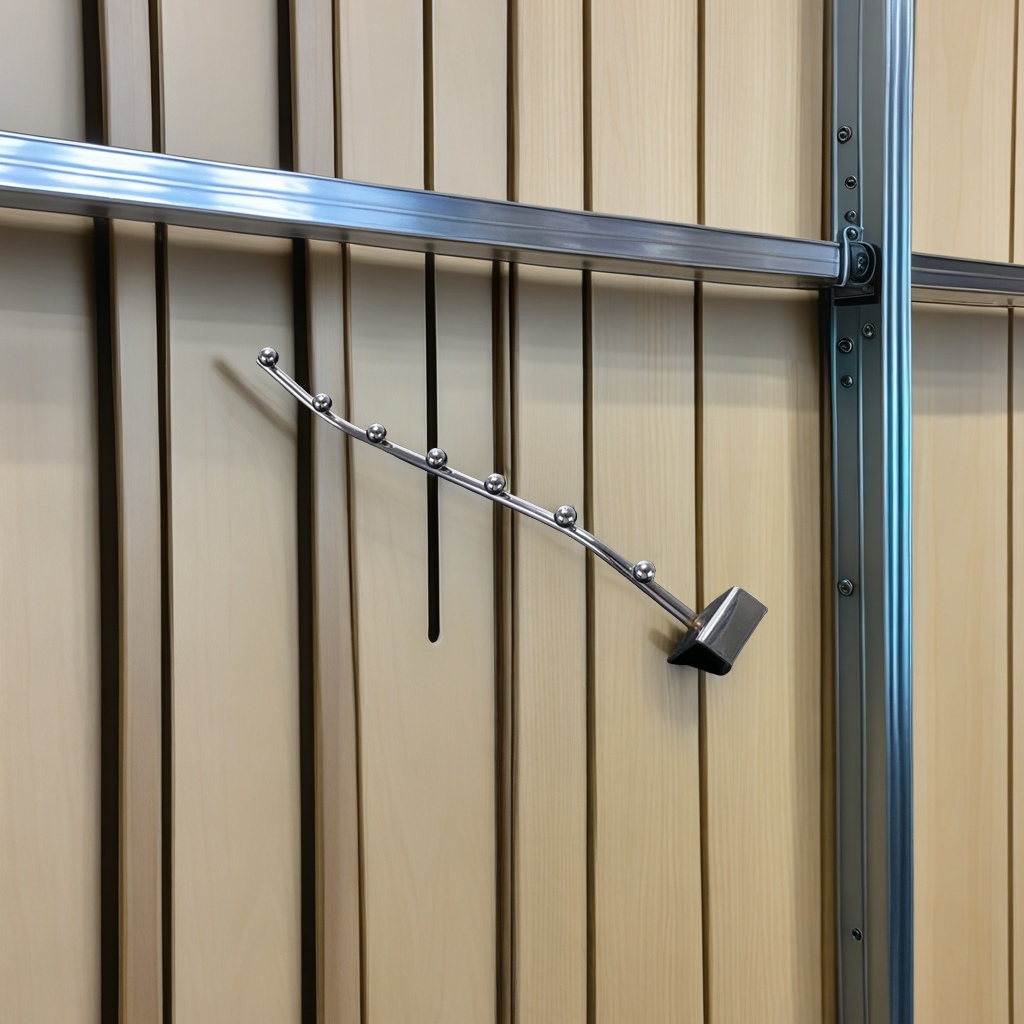 Seven-bead mesh hooks for supermarkets, small stores, snacks, single-line accessories, convenience stores, single-line coat hooks, and sticky hooks are practical and durable Specification image
