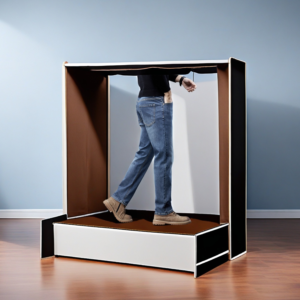 The new autumn and winter men's elastic loose straight-leg business fashion nostalgic blue denim long pants and plus-size jeans are elegant, comfortable, durable and washable details Picture