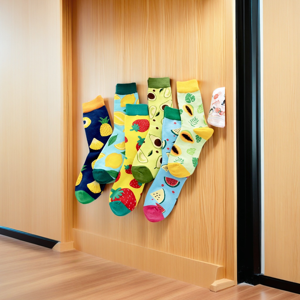 Cross-border new autumn and winter anti-odor European and American trendy socks, men's and women's mid-calf cotton socks, export long calf socks, sports and casual style wholesale, personalized trendy cotton socks, warm and comfortable details Picture