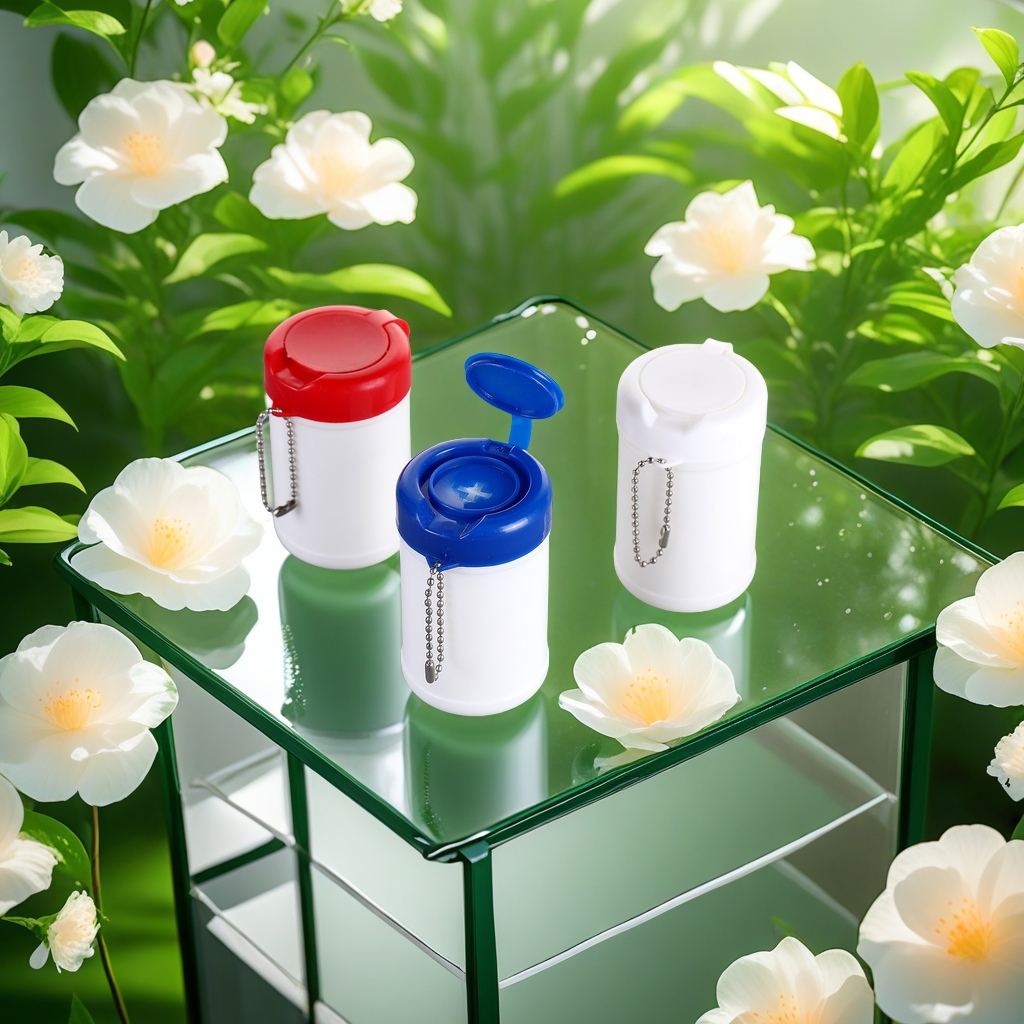 儿童专用迷你桶装湿巾 便携式抽取式 温和无刺激 保湿清洁肌肤 宝宝必备日常用品