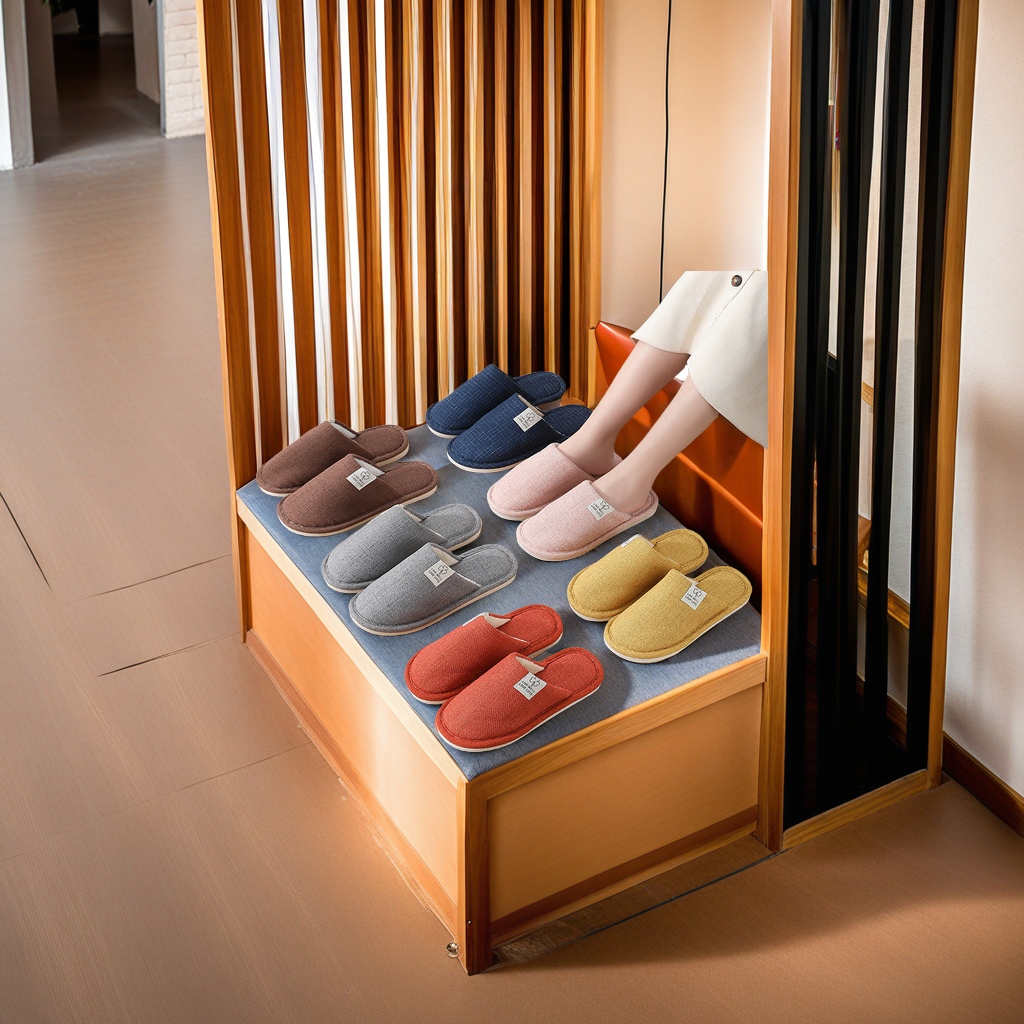 新款冬季男女款情侣棉拖鞋 室内居家防滑地板软底拖鞋 春秋批发室内保暖鞋 其他分类