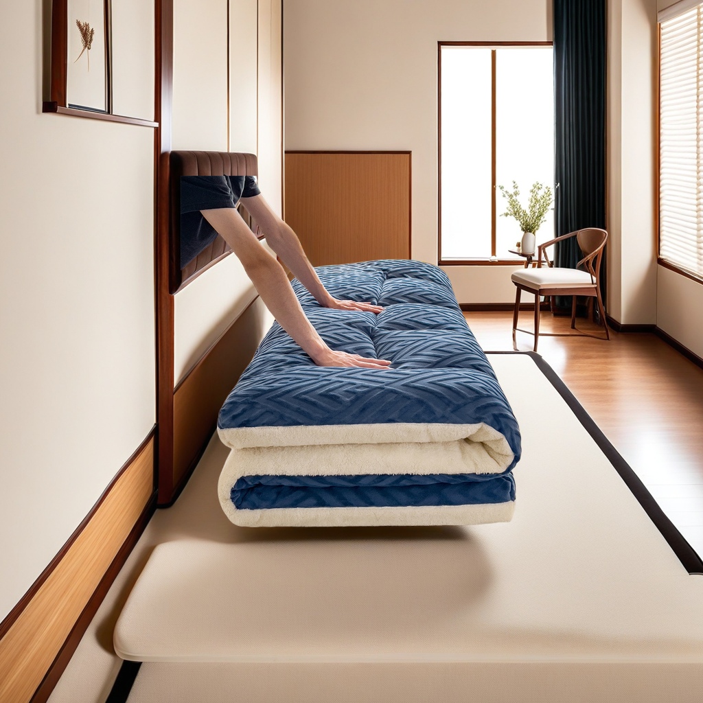 Double side milk fleece bed bed Winter lamb fleece thick warm mattress home student dormitory padded bed Other categories apply